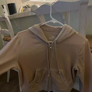 Hollister velour wide lag sweat suit